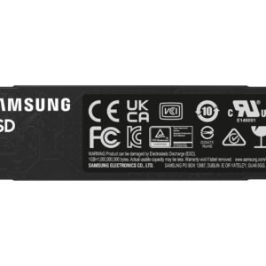 Samsung SSD 990 EVO Plus 4TB M.2 PCIe 4.0 NVMe – Velocità fino a 7150 MB/s, NAND avanzata, criptaggio hardware, compatibile PC, formato 2280, prestazioni elevate e affidabili