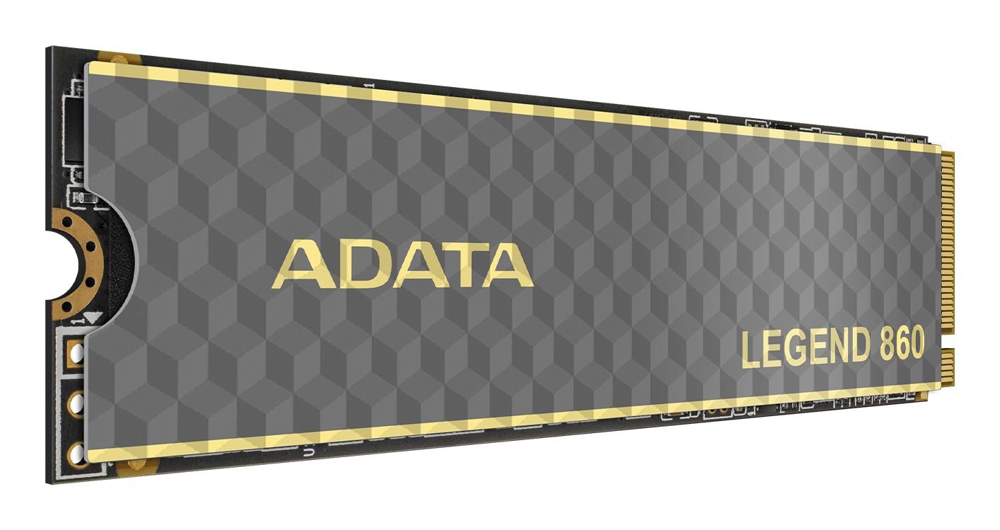 SSD ADATA LEGEND 860 1TB M.2 2280 PCIe Gen4 NVMe 1.4 ad alte prestazioni per gaming, editing e PC professionali-SLEG-860-1000GCS-CG - immagine 4