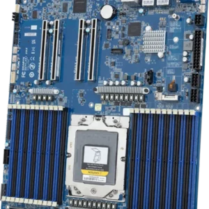 Gigabyte MZ33-AR1 Server Board E-ATX Socket SP5 per AMD EPYC 9004 e 9005 con supporto fino a 24 slot DDR5 ECC, PCIe 5.0, LAN 10GbE e gestione remota AST2600
