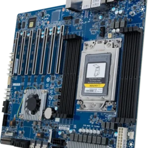 Gigabyte MC62-G41 Workstation Motherboard - Socket sWRX8 AMD Ryzen Threadripper PRO 5000/3000WX, 8xDDR4 ECC REG, 6xPCIe 4.0 x16, Dual M.2 NVMe, LAN Management, AST2600