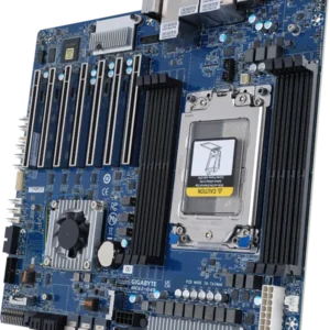 Gigabyte MC62-G40 Workstation Motherboard - Socket sWRX8 AMD Ryzen Threadripper PRO 5000/3000WX, 8xDDR4 ECC REG, 6xPCIe 4.0 x16, Dual 10GbE LAN, Dual M.2 NVMe, AST2600