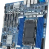 Gigabyte MS03-6L0 ATX Server Motherboard - Socket LGA4677, Intel Xeon Scalable 5th/4th Gen, Intel C741, 8xDDR5 ECC REG, PCIe Gen5, Dual 10GbE LAN, Quad 1GbE LAN, AST2600