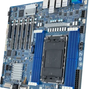 Gigabyte MS03-6L0 ATX Server Motherboard - Socket LGA4677, Intel Xeon Scalable 5th/4th Gen, Intel C741, 8xDDR5 ECC REG, PCIe Gen5, Dual 10GbE LAN, Quad 1GbE LAN, AST2600