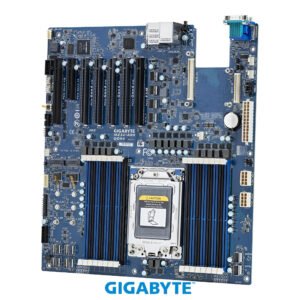 Gigabyte MZ32-AR0 scheda madre server E-ATX single socket SP3 per AMD EPYC 7003/7002, 16 DDR4 ECC, 5 PCIe Gen4, 2 PCIe Gen3, LAN Intel I350-AM2 e gestione remota AST2500