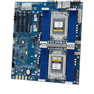 Gigabyte MZ72-HB0 scheda madre server E-ATX dual socket SP3 per AMD EPYC 7002/7003 con DDR4 ECC fino a 4TB, PCIe 4.0, LAN 10GbE e gestione remota AST2500