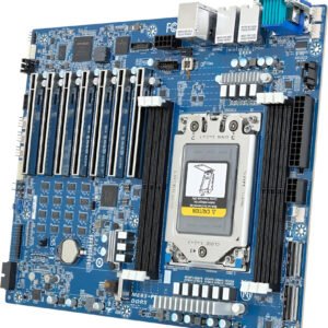 Gigabyte ME03-PE0 scheda madre server ATX single socket SP6 per AMD EPYC 8004, 6 DDR5 ECC, 3 PCIe Gen5, 16 SATA, LAN 1GbE Broadcom e gestione remota AST2600