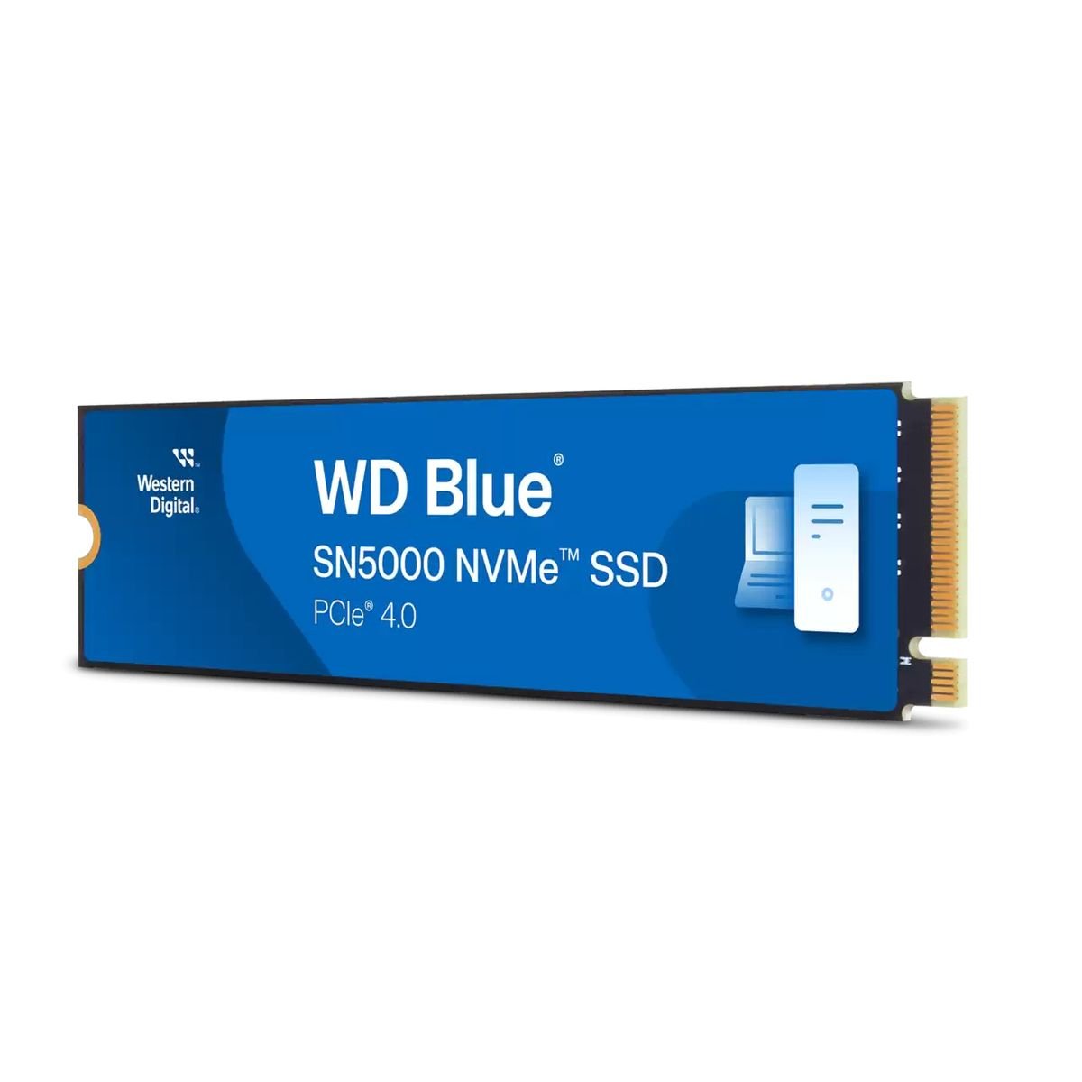 WD Blue SN5000 4TB SSD M.2 PCIe 4.0 NVMe – Unità a stato solido ad alte prestazioni per PC e notebook-WDS400T4B0E-00BKY0-CG - immagine 2