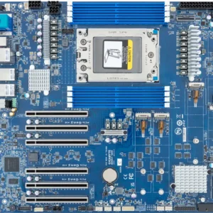 Gigabyte MH53-G40 Workstation Motherboard - Socket sWRX8 AMD Ryzen Threadripper PRO 7000WX, 8xDDR5 ECC REG 5200MHz, 6xPCIe 5.0 x16, 4xM.2 NVMe, Dual 10GbE LAN, AST2600