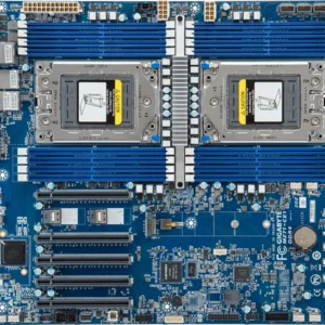 Gigabyte-MZ71-CE1- SP3 Dual Socket – Supporto AMD EPYC 7003/7002, 16x DDR4 3200MHz ECC REG, PCIe 3.0, M.2 NVMe, Dual GbE, E-ATX, LAN Management, Aspeed AST2500
