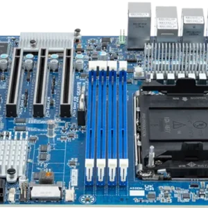 Gigabyte MS03-6L0 ATX Server Motherboard - Socket LGA4677, Intel Xeon Scalable 5th/4th Gen, Intel C741, 8xDDR5 ECC REG, PCIe Gen5, Dual 10GbE LAN, Quad 1GbE LAN, AST2600