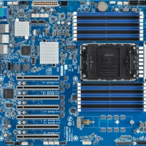 Gigabyte MS33-AR1 E-ATX Server Motherboard - Socket LGA4677, Intel Xeon Scalable 5th/4th Gen, Intel C741, 16xDDR5 ECC REG, PCIe Gen5, Dual 10GbE LAN, 10x SATA, AST2600
