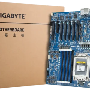 Gigabyte MZ32-AR1 SP3 – Scheda Madre Server E-ATX per AMD EPYC 7003/7002, 16x DDR4 ECC REG 3200MHz, PCIe 4.0, NVMe, Dual LAN, VGA, AST2500