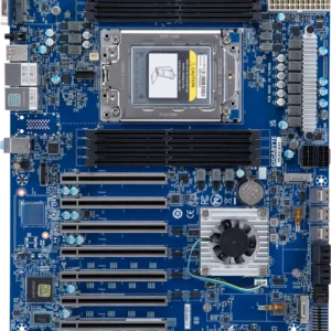Gigabyte MC62-G41 Workstation Motherboard - Socket sWRX8 AMD Ryzen Threadripper PRO 5000/3000WX, 8xDDR4 ECC REG, 6xPCIe 4.0 x16, Dual M.2 NVMe, LAN Management, AST2600