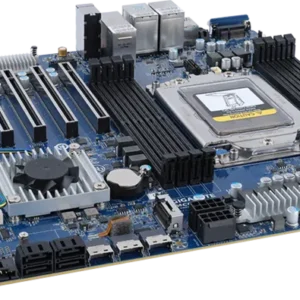 Gigabyte MC62-G40 Workstation Motherboard - Socket sWRX8 AMD Ryzen Threadripper PRO 5000/3000WX, 8xDDR4 ECC REG, 6xPCIe 4.0 x16, Dual 10GbE LAN, Dual M.2 NVMe, AST2600