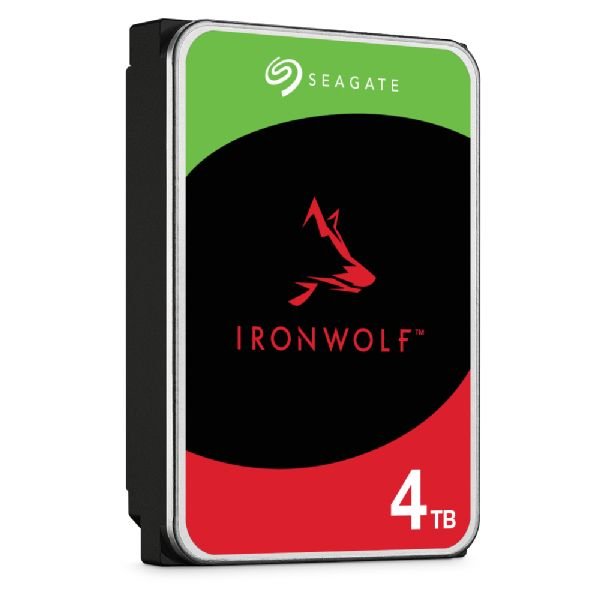 Seagate IronWolf 4TB HDD 3.5" SATA III, 5400rpm, 256MB Cache, Hard Disk Interno CMR per NAS e Archiviazione Dati Affidabile H24 - immagine 2