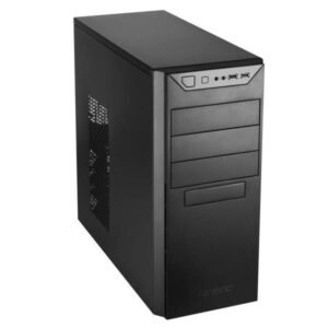 Cabinet VSK-4000B Case Mid-Tower ATX/Micro-ATX/Mini-ITX, Nero, 3 bay da 5.25”, USB 3.0 frontale, design compatto ed elegante