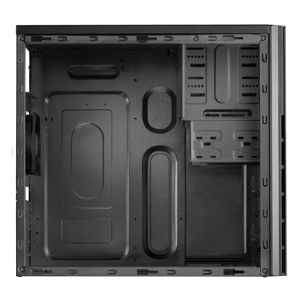 Cabinet VSK-3000B – Case Mini-Tower Micro-ATX/Mini-ITX, Nero, 2 bay da 5.25”, USB 3.0 frontale, design compatto e leggero - immagine 3