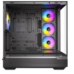 CABINET Antec C7 ARGB Mid Tower Gaming, vetro temperato, pannelli mesh magnetici, supporto E-ATX, 6 alloggiamenti HDD/SSD, USB-C