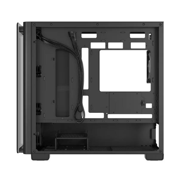 ASUS A23 PLUS Micro-ATX Cabinet Gaming con vetro temperato, 4 ventole ARGB preinstallate, supporto radiatori fino a 360mm, GPU 380mm e gestione cavi nascosta - immagine 3