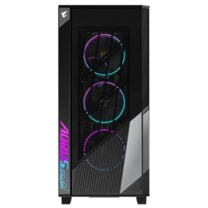 CABINET Gigabyte AORUS C500 GLASS, Mid Tower E-ATX, 4 ventole ARGB incluse, pannello in vetro temperato