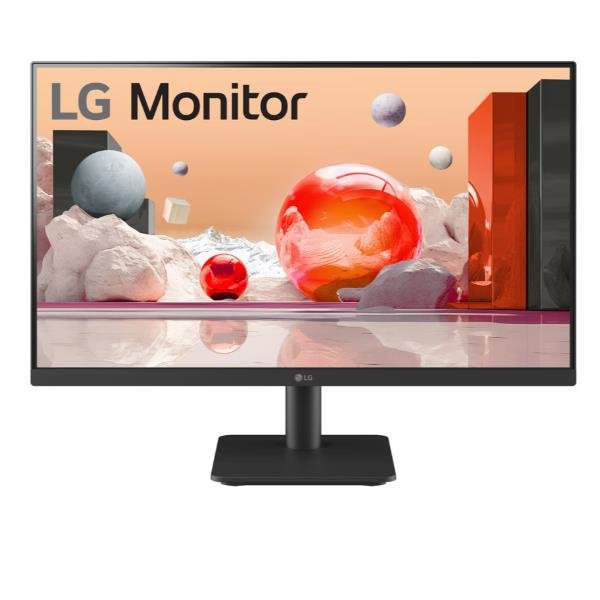 Monitor 24BA400-B IPS Full HD 23,8" 16:9 100Hz Tempo di risposta 5ms HDMI Audio integrato Luminosità 250cd/m² Antiriflesso Design Nero VESA 75x75* - immagine 4
