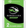 Seagate BarraCuda HDD 2TB 3.5" SATA III 7200rpm con 256MB di cache, tempo accesso 6ms e tecnologia SMART