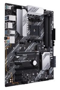 Asus AMD B550 (Ryzen AM4) ATX motherboard with dual M.2, PCIe 4.0, 1 Gb Ethernet, DisplayPort/HDMI, SATA 6 Gbps, USB 3.2 Gen 2 Type-A and Type-C, and Aura Sync RGB headers support