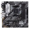 ASUS AMD B550 micro ATX scheda madre con socket AM4, DDR4 fino a 128GB, PCIe 4.0, dual M.2, HDMI, DVI-D, VGA, USB 3.2, Wi-Fi 6 e Aura Sync RGB