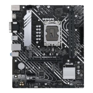Asus B660M – Scheda madre micro-ATX LGA1700 con supporto CPU Intel 12ª gen, DDR4 fino a 64GB, PCIe 4.0, SATA 6Gbps, LAN Gigabit e UEFI BIOS