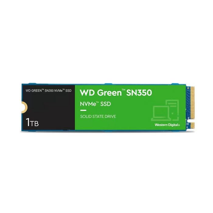 Western Digital 1TB SSD NVMe M.2 PCIe Gen3, velocità 3200MB/s, dimensioni compatte 80.15 x 22.15 x 2.38mm-W129020817-EET