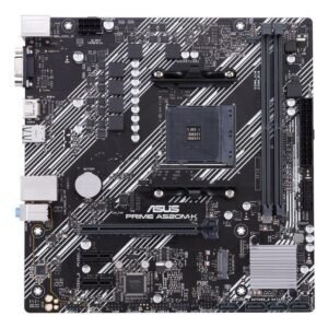 Asus AMD A520 (Ryzen AM4) micro ATX motherboard with M.2 support, 1 Gb Ethernet, HDMI/D-Sub, SATA 6 Gbps, USB 3.2 Gen 1 Type-A-W126266258-EET