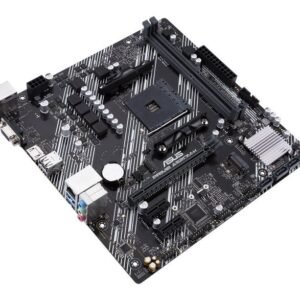 Asus AMD A520 (Ryzen AM4) micro ATX motherboard with M.2 support, 1 Gb Ethernet, HDMI/D-Sub, SATA 6 Gbps, USB 3.2 Gen 1 Type-A-W126266258-EET