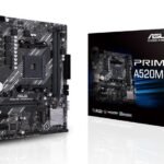 Asus AMD A520 (Ryzen AM4) micro ATX motherboard with M.2 support, 1 Gb Ethernet, HDMI/D-Sub, SATA 6 Gbps, USB 3.2 Gen 1 Type-A-W126266258-EET