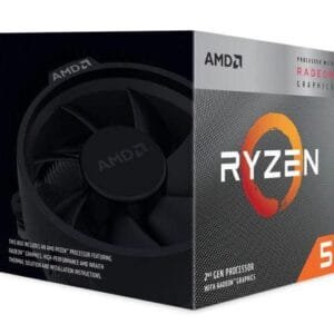 AMD Ryzen 5 3400G 4 core 8 thread 4.2GHz con grafica Radeon Vega 11, socket AM4