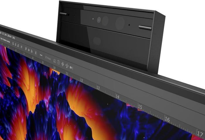 HP Z24m G3 Monitor Conferenze 23,8" QHD IPS 2560x1440, 400cd/m², 90Hz, 5ms, 99% sRGB/DCI-P3, HDR, Webcam 5MP, Microfoni, Speaker 10W, USB-C 100W PD, Ethernet LAN, HDMI + DP, Argento - immagine 4