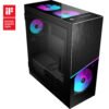 Cabinet MSI MPG SEKIRA 500X Full Tower E-ATX con vetro temperato e 6 ventole ARGB