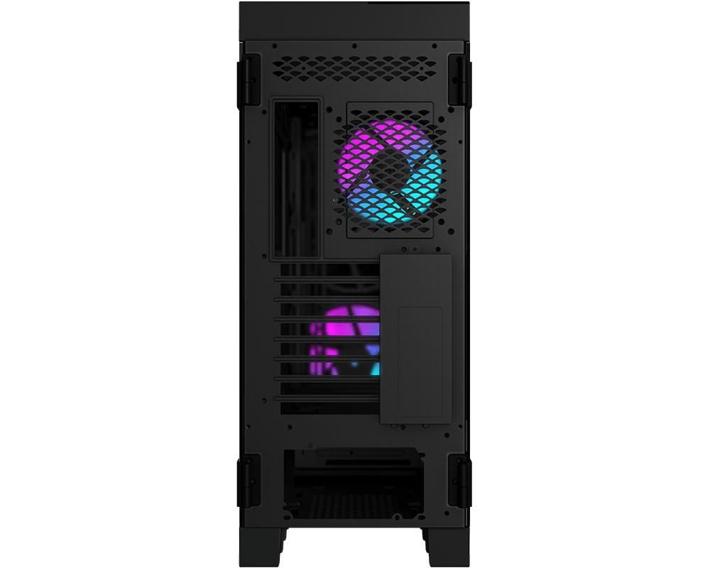 CABINET MSI MPG SEKIRA 500X Full Tower Gaming E-ATX, Vetro Temperato, ARGB Mystic Light, USB Type-C - immagine 3