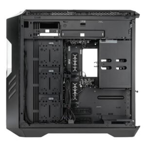 CABINET Cooler Master HAF 700 EVO Full Tower Gaming, Vetro Temperato, ARGB, LCD Iris, Radiatori fino a 480mm, USB-C