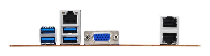 Asus Intel Xeon E-2300 – Scheda Madre Server Mini ITX con socket LGA1200, DDR4 ECC fino a 64GB, Dual 1GbE LAN, 1x M.2 NVMe, 6 SATA III, VGA AST2600, PCIe 4.0** - immagine 2