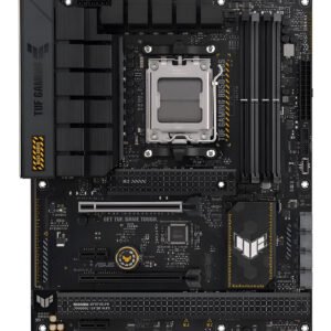 Asus TUF GAMING B650-PLUS scheda madre ATX AM5 con DDR5 fino a 128GB, 14 Power Stages, PCIe 5.0, 3 slot M.2, LAN 2.5GbE e Aura Sync