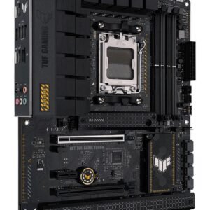 Asus TUF GAMING B650-PLUS Mainboard Sockel AMD AM5 (Ryzen 7000, ATX, PCIe 5.0, DDR5-Speicher, 14 Power Stages, USB 3.2 Gen 2x2 Typ-C, 2.5G Ethernet, Aura Sync)