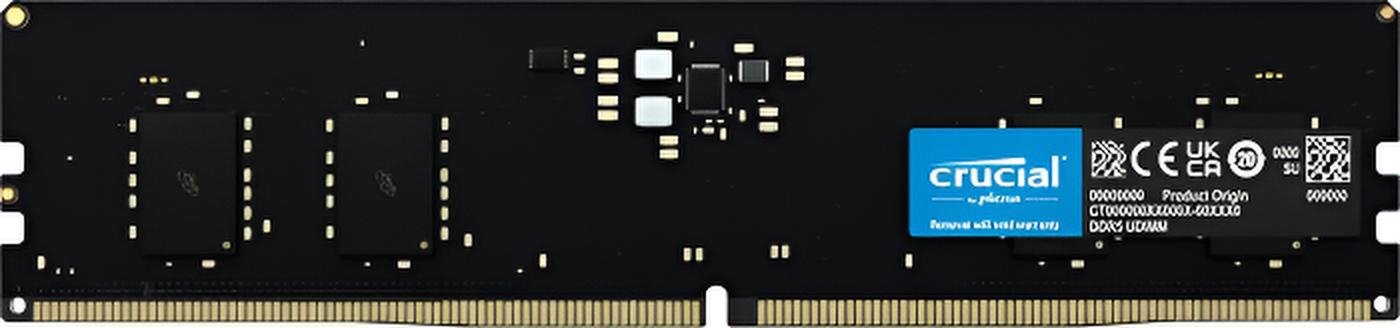 Crucial DDR5 8GB 4800MHz RAM UDIMM CL40 ECC On-Die per PC e server