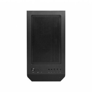 MSI Micro ATX Case Nero Trasparente con Pannello in Acrilico, Ventole RGB 120mm, Filtro Antipolvere, Supporto Raffreddamento Liquido, 4 Slot PCI, USB 3.2, Design Gaming Compatto