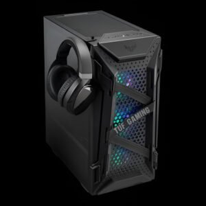 CABINET ASUS TUF Gaming GT301 ATX Mid Tower, Vetro Temperato, ARGB AURA Sync, Radiatore 360 mm