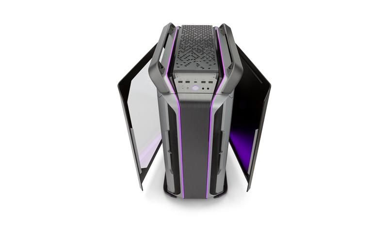 CABINET Cooler Master Cosmos C700M Full Tower Gaming, Vetro Temperato, ARGB, USB-C, Supporto Radiatori 420mm - immagine 2
