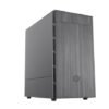 Cooler Master Mini-ITX Micro-ATX Tower Case nero con ventole 120mm, filtro antipolvere, USB 3.2 Gen1 e supporto radiatore 280mm
