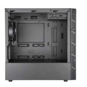 Cooler Master Mini-ITX/Micro-ATX Tower Nero con Supporto ODD, Filtri Antipolvere, 2 Alloggiamenti HDD, 2 SSD, Pannello Superiore Ventilato, USB 3.2 Gen1, 120mm Preinstallata
