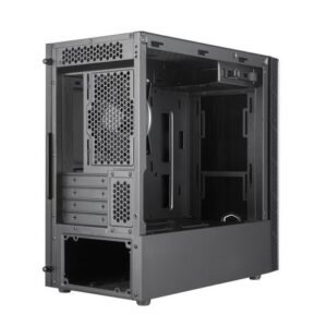 Cooler Master Mini-ITX/Micro-ATX Tower Nero con Supporto ODD, Filtri Antipolvere, 2 Alloggiamenti HDD, 2 SSD, Pannello Superiore Ventilato, USB 3.2 Gen1, 120mm Preinstallata