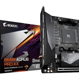 Gigabyte B550I AORUS PRO AX Motherboard Mini-ITX con Wi-Fi 6E, Dual M.2 e LAN 2.5GbE