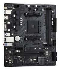 Asrock AMD A520, 2 x DDR4 DIMM, 7.1 CH, LAN 10/100/1000 Mb/s, 128Mb AMI UEFI, Micro ATX-W128298874-EET